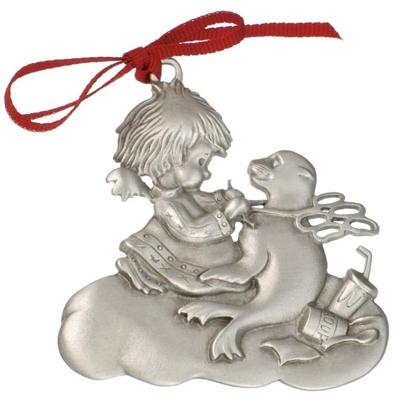 Sea Lion Christmas Ornament, Ocean Angel Sea Lion Holiday Ornament, Conservation Ornament, Sea Lion Angel Tree Ornament, Sea Lion Gifts