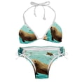 thumbnail image 1 of Sea Lion Detachable Sponge Adjustable Strap Bikini Set - Two-Pack Swim Wear One-Piece Swimsuits, 1 of 6
