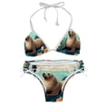thumbnail image 1 of Sea Lion Detachable Sponge Adjustable Strap Bikini Set - Two-Pack for Versatile Swim Suit Looks, 1 of 6