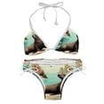 thumbnail image 1 of Sea Lion Detachable Sponge Adjustable Strap One-Piece Swimsuit Set - Two-Pack, Beach & Pool Ready, 1 of 6