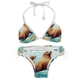 thumbnail image 1 of Sea Lion Detachable Sponge Bikini Set with Adjustable Strap, Two-Pack - Ideal for Beach and Pool Parties!, 1 of 6