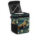 thumbnail image 1 of Sea Lion Foldable Mini Car Trash Can with Lid and Leak-Proof Hanging Storage Bag, 1 of 6