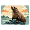 thumbnail image 1 of Sea Lion Non-Slip Polyester Chair Mats and Door Rugs - Machine Washable, 1 of 6