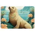 thumbnail image 1 of Sea Lion Polyester Non-Slip Door Carpet Kitchen Mat Floor Rug - Machine Washable, 1 of 6