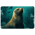 thumbnail image 1 of Sea Lion Polyester Non-Slip Indoor Rugs Chair Mat Floor Carpet Machine Washable, 1 of 6