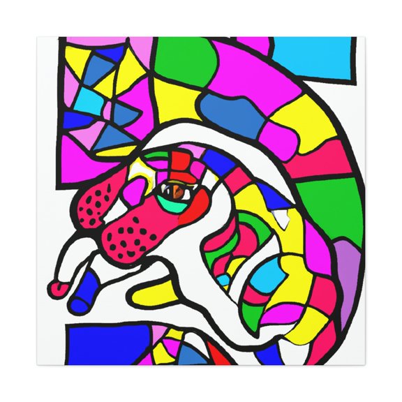 "Sea Lion Pop Monochrome" - Canvas