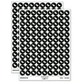 thumbnail image 1 of Sea Lion Solid 200+ Round Stickers - Black - Gloss Finish - 0.50" Size, 1 of 3