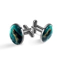 thumbnail image 1 of Sea Lion Stylish and Versatile Cufflink Set for Dress Shirts, Made of Stainless Steel, Ideal for Formal Occasions, 1 of 6