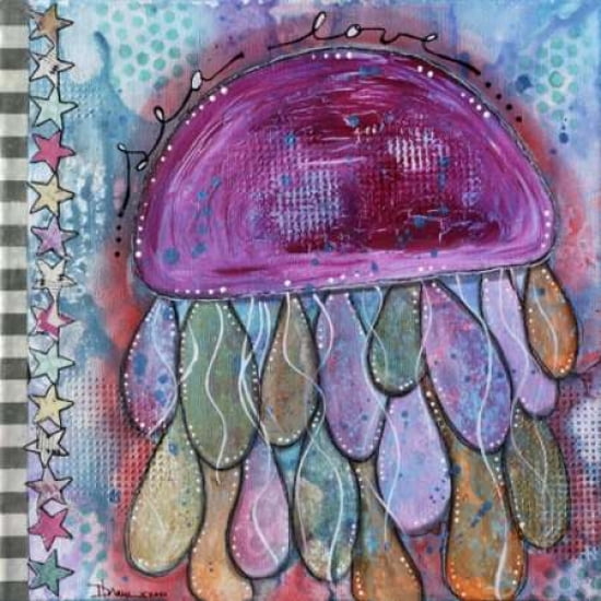 Sea Love Canvas Art - Denise Braun (24 x 24)