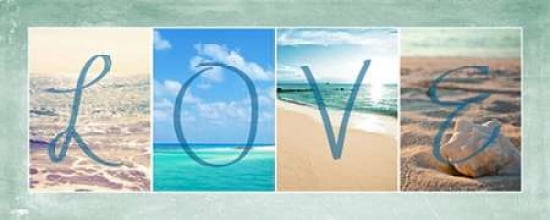 Sea Love Canvas Art - Susan Bryant (24 x 48)