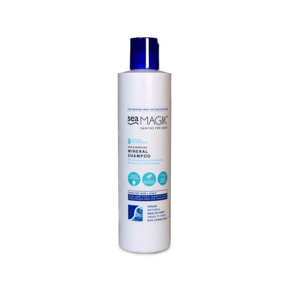 Sea Magik Mineral Shampoo 10.14fl oz - Sulfate Free Shampoo with Organic Seaweed/ 100% Vegan/ Sustainable Packaging