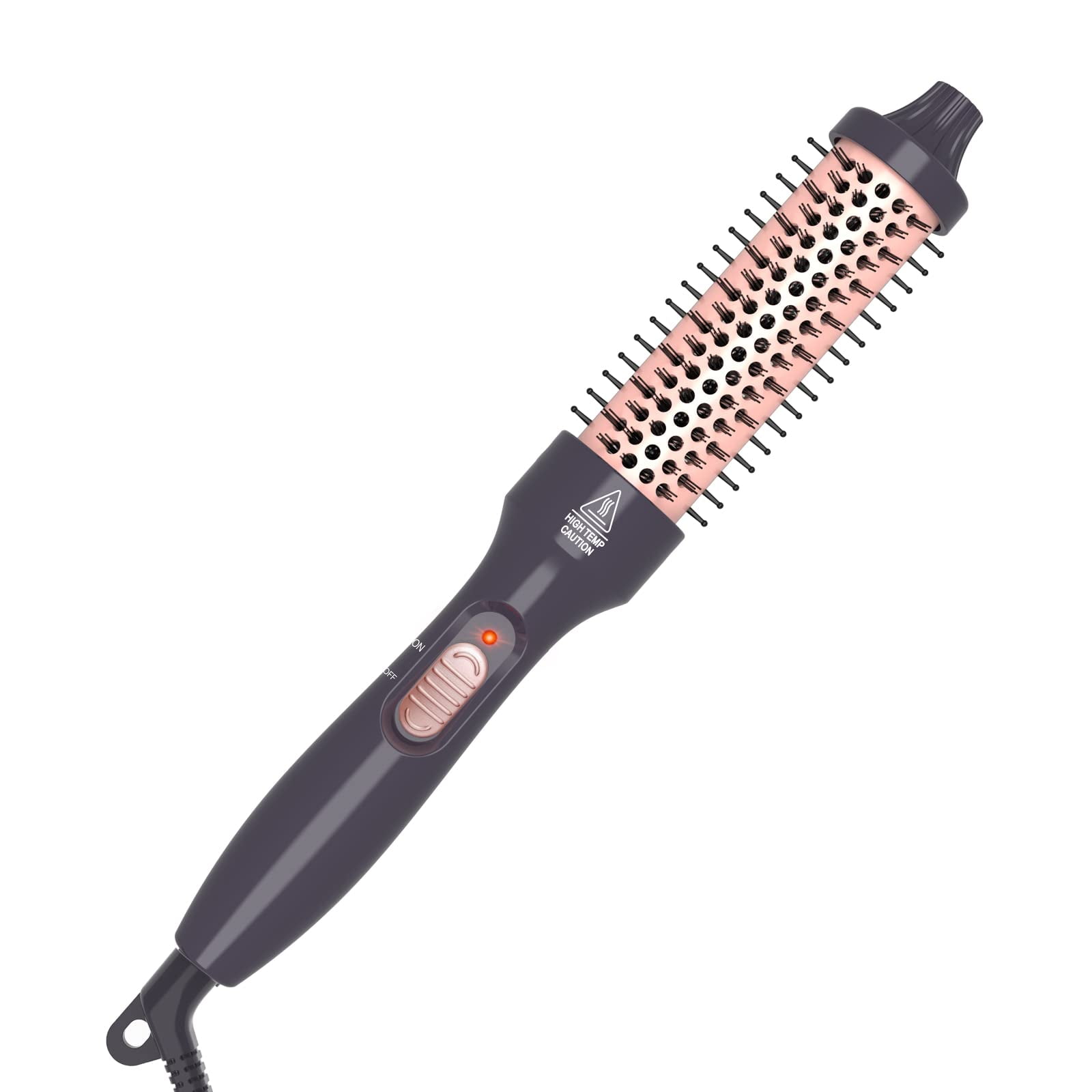 bristle brush curling iron