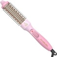 thumbnail image 1 of Sea-Maid 1.25 inch Curling Iron Brush 11/4 inch Thermal Brush Dual Voltage Curling Iron for Traveling on Long, Medium Hair,Pink, 1 of 6