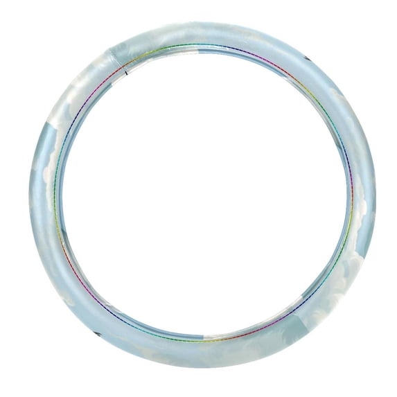 Sea Mew 14.5 Inch Printing PVC Leather Car Wheel Cover Steering Wheel Cover Auto Accessories
