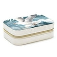thumbnail image 1 of Sea Mew Velvet Portable Travel Organizer Box with Removable Compartment - Display Case Included - Ideal Gift, 1 of 7