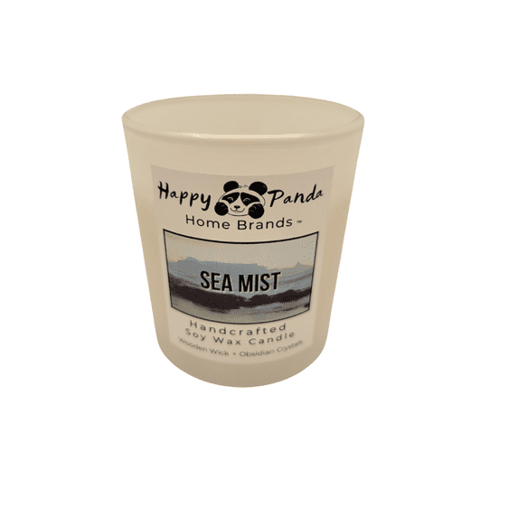 Sea Mist 10oz. Scented Candle | Happy Panda Home Brands