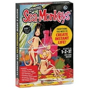 Sea-Monkeys Retro Instant Life Kit - Tiny Brine Shrimp Growth Set, Worlds Only Instant Pet, Create Life, Just Add Water, Educational Kit, Kids 6+