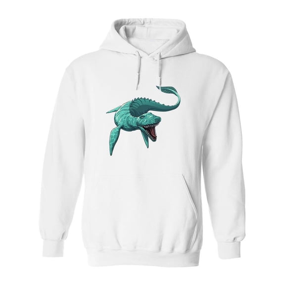 Sea Monster Design Hoodie Men -Image by Shutterstock, Male XX-Large