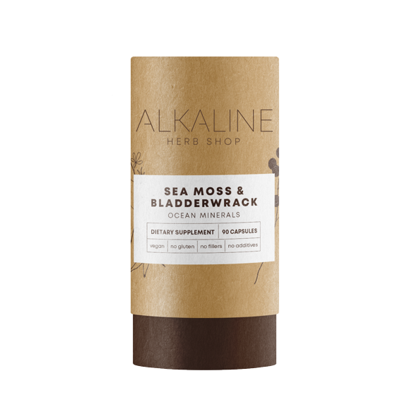 Sea Moss & Bladderwrack Capsules  90 Capsules