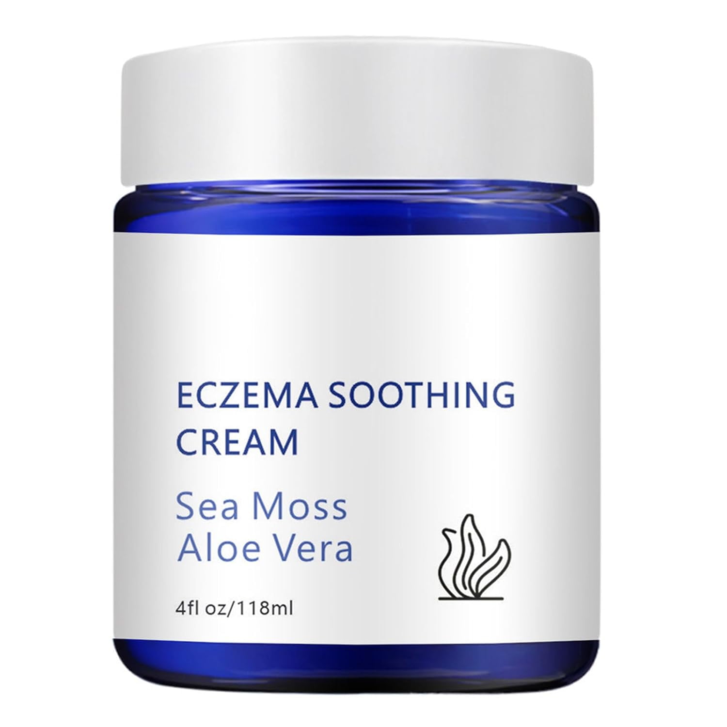 Sea Moss Eczema Cream All Natural Eczema Soothing Cream, Ocean Sea