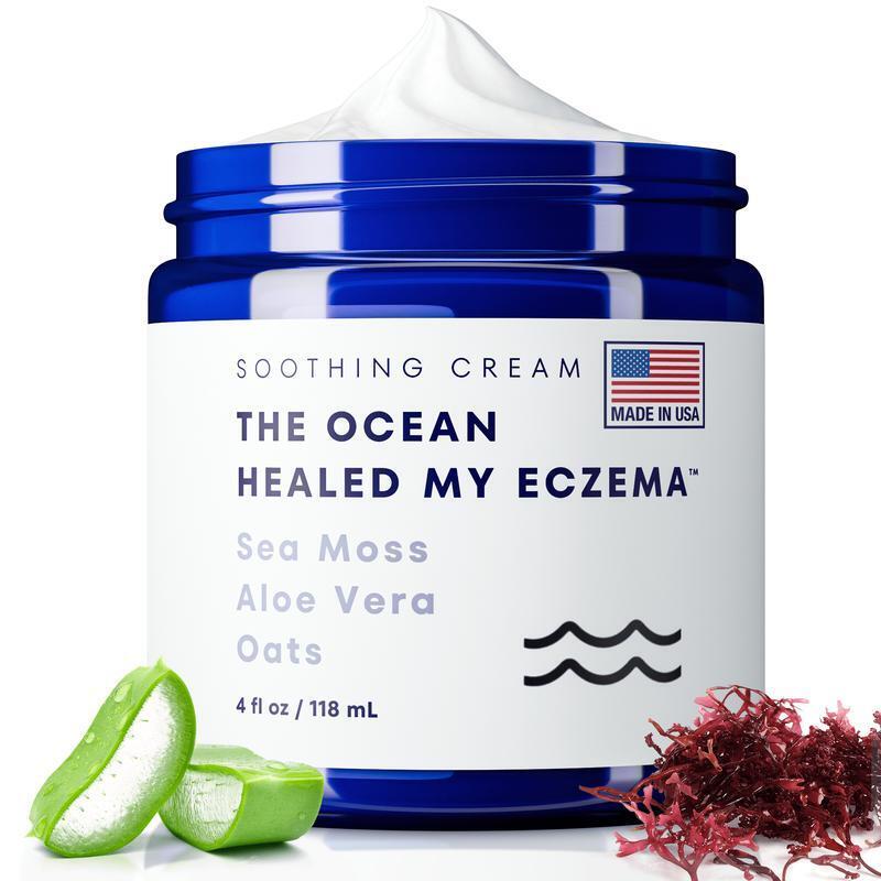 Sea Moss Eczema Soothing Cream Hydrates Sensitive Skin Fragrance