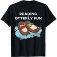 thumbnail image 1 of Sea Otter Book Reading Gift Shirt for Bookworm Teachers T-Shirt, 1 of 5