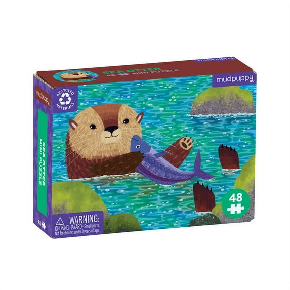 Sea Otter Mini Puzzle (Jigsaw)