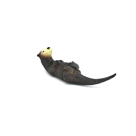Sea Otter, with Squeak, Very Nice Rubber Replica 8" F1613-B11