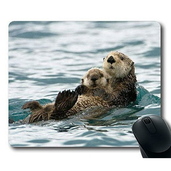Sea Otters Mouse pads Gaming Mouse Pad 9.84x7.87 inches