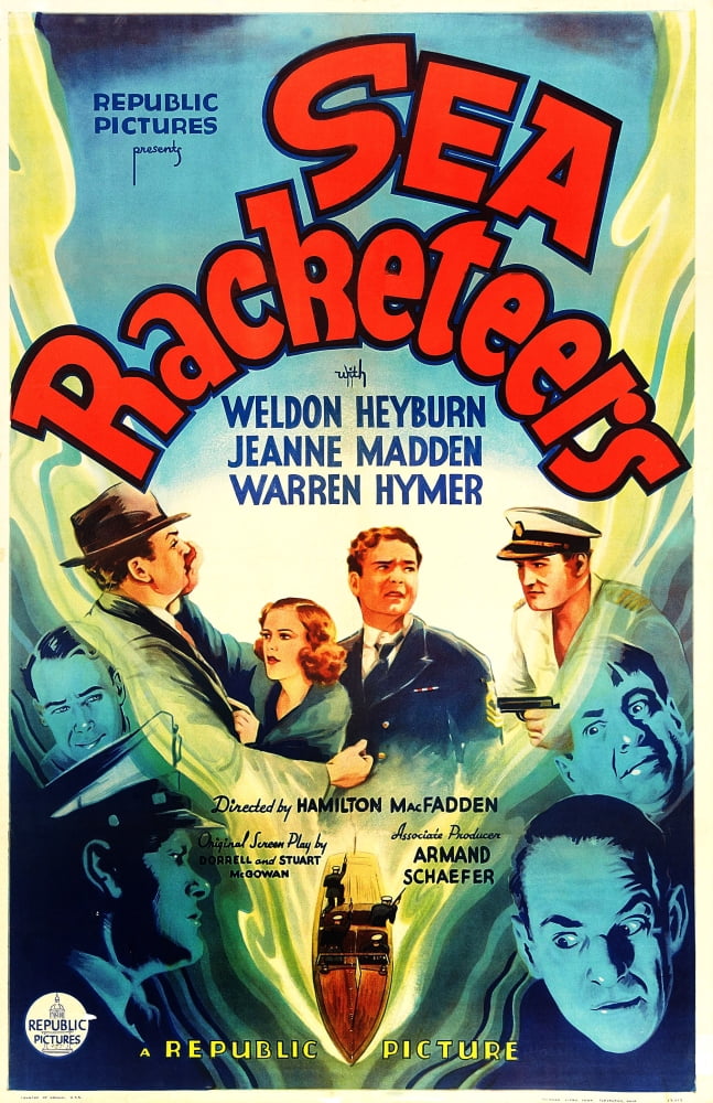 Sea Racketeers U Canvas Art - (11 x 17)
