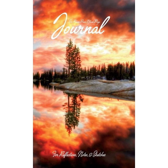 Sea Raven Press Blank Page Journal: For Reflections, Notes, and Sketches (Hardcover)