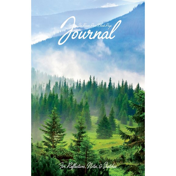 Sea Raven Press Blank Page Journal: For Reflections, Notes, and Sketches (Paperback)