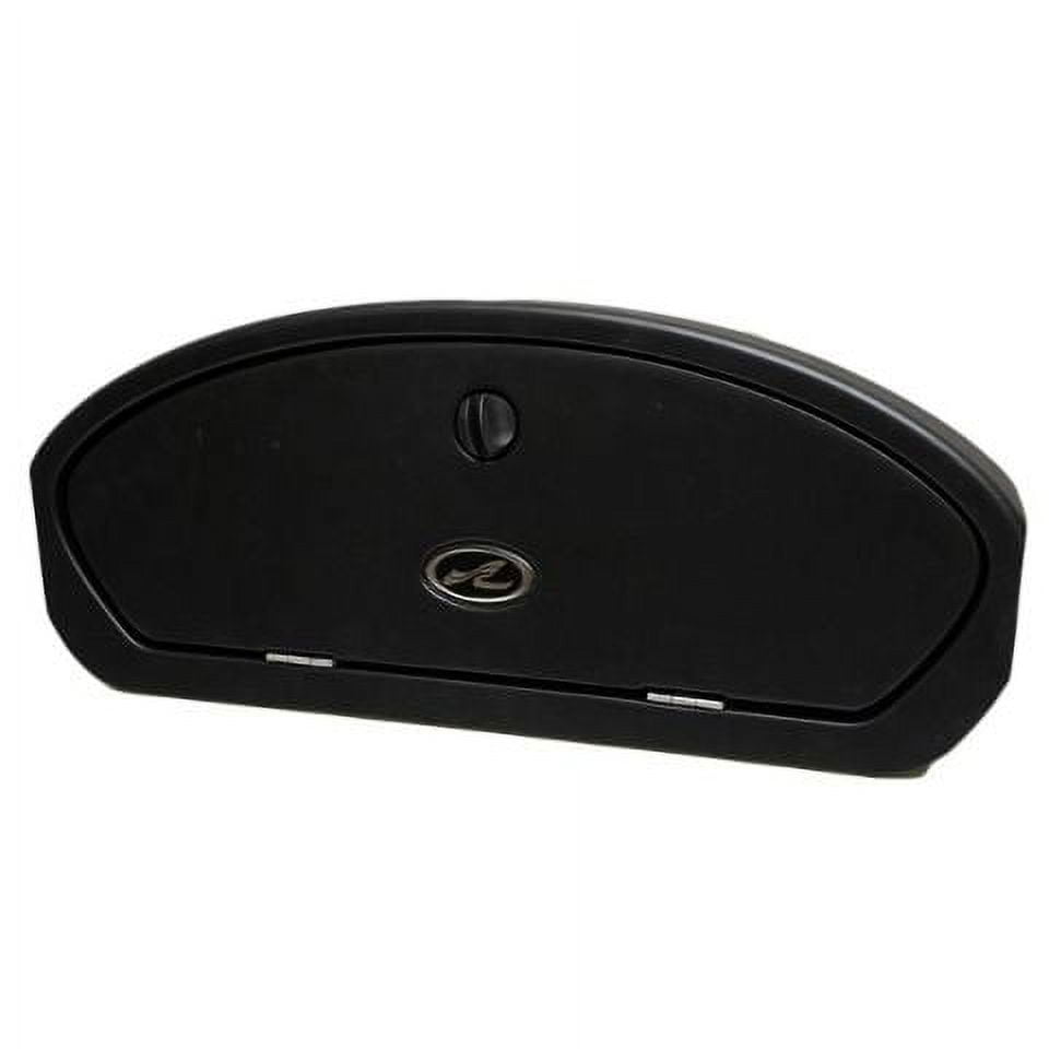Sea Ray 1848428 Black 21 x 8 3/8 Inch Molded Plastic Boat Glove Box