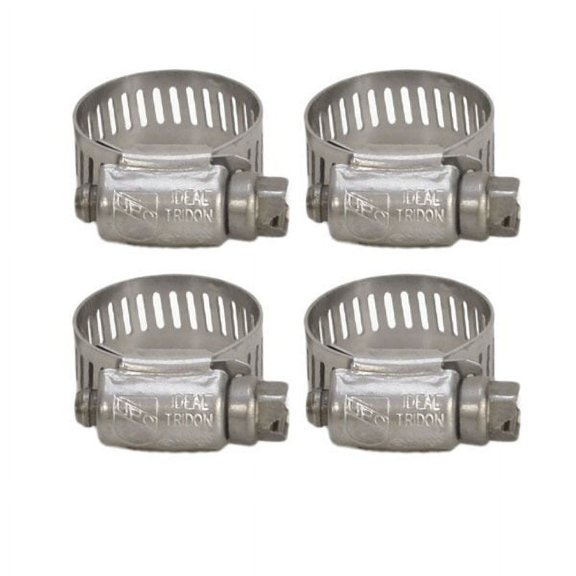 Sea Ray 263954 Tridon 13 - 27 MM Stainless Steel Boat Hose Clamp (Set of 4)