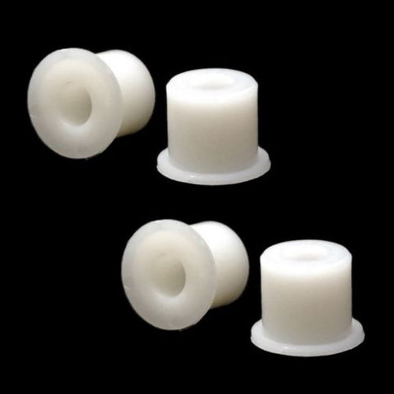 Sea Ray 3/4 Inch Opaque Plastic Boat Flanged Bushing Spacers (Set of 4)
