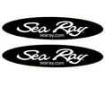 thumbnail image 1 of Sea Ray Boat Emblem Decals 1872342 | Black 39 1/2 Inch (Pair), 1 of 2