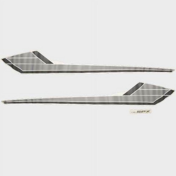 Sea Ray Boat Graphic Decals 2157322 | 19 SPX Charcoal Graphite (Set of 3)