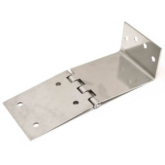 Sea Ray Boat Offset Hinge 2231234 | Heavy Duty 10 Gauge 10 x 4 Inch