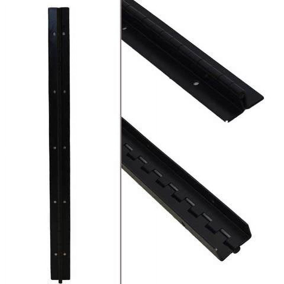 Sea Ray Boat Piano Hinge Aluminum Black 19 3/4 x 1 1/2 Inch