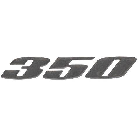 Sea Ray Boat Raised Decal 2606501 | Sundancer 350 Gray 6 Inch 2009