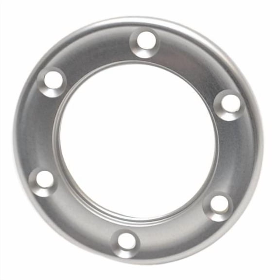 Sea Ray Boat Steering Wheel Hub Ring | Silver Aluminum 3 1/2 Inch