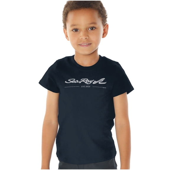 Sea Ray Est 1959 Kids T Shirt (3) for Toddler Boys and Girls, Navy