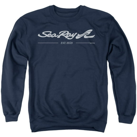 Sea Ray Est 1959 Unisex Adult Crewneck Sweatshirt, Navy, X-Large