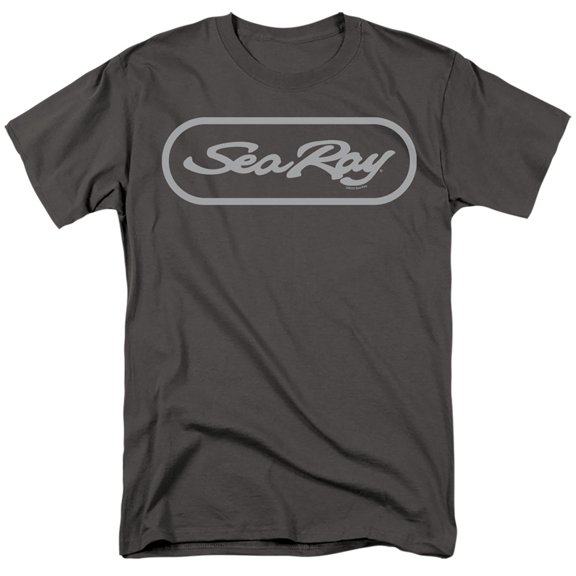 Sea Ray Oval Hold Unisex Adult T Shirt, Charcoal, X-Large