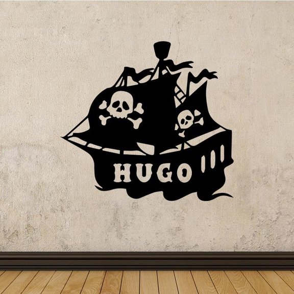 Sea Rover Wall Design Vinyl Stickers for Living Room Bedroom Decor Accessories Wall Paper 43x46cm