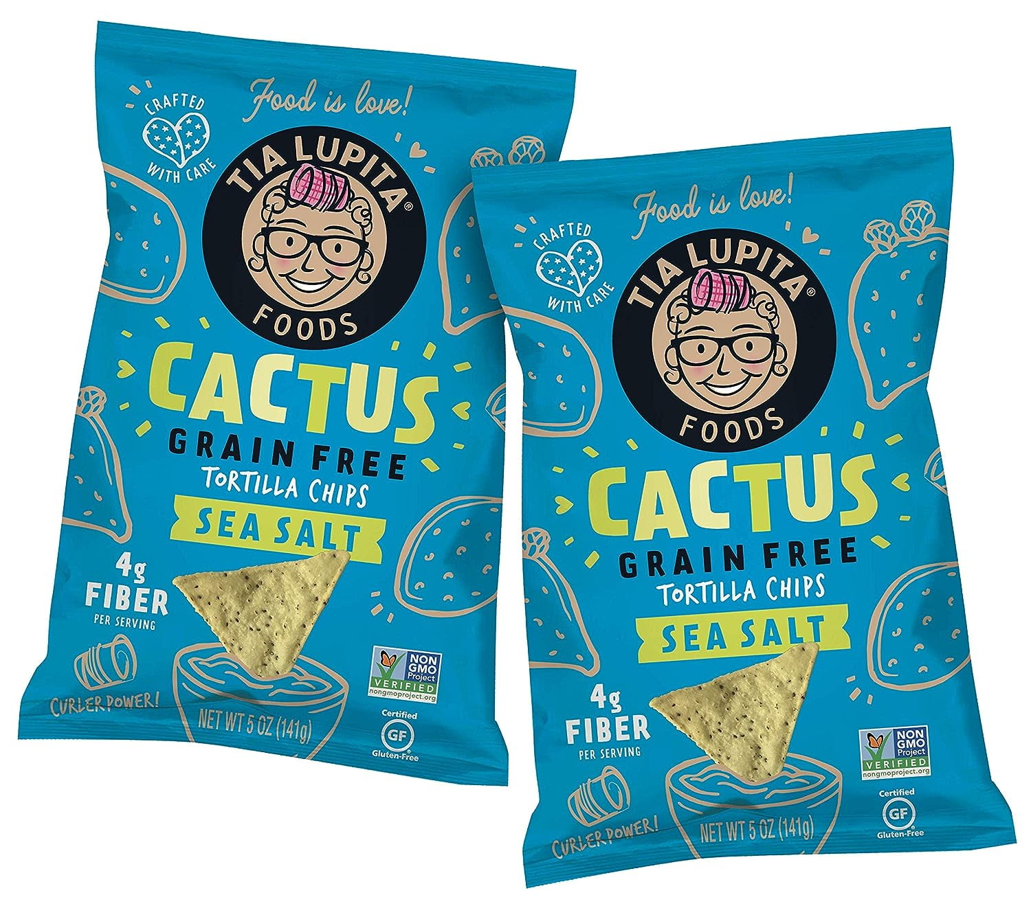 Sea Salt Cactus Chips 2pk