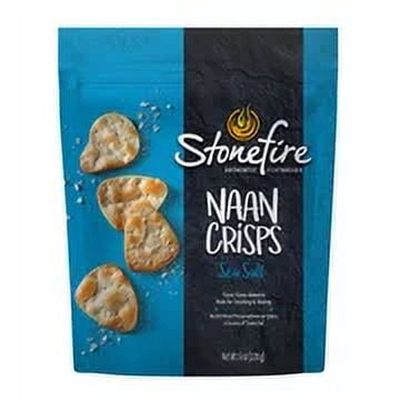 Stonefire Sea Salt Naan Crisps (Pack of 12)