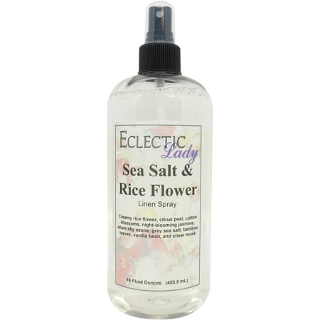 Sea Salt and Rice Flower Linen Spray, 16 ounces