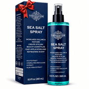 THEMANCODE Sea Salt Spray for Men, Texturizing Hair Spray for Beach Waves, Volume & Texture, Travel Essentials, Christmas Stocking Stuffer for Men, 8.8 fl oz