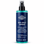 THEMANCODE Sea Salt Spray for Men, 8.8 fl oz Texturizing Sea Salt Hair Spray for Beach Waves, Volume & Texture, Hair Styling Spray, Travel Essentials, Father s Day Gifts for Men
